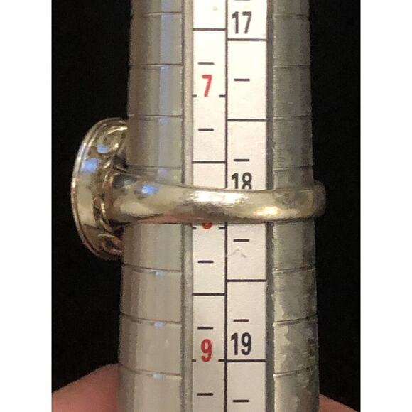 Sterling Silver Cross Gothic
 Poison Ring Hinged Sz 8 925 - Picture 6 of 8